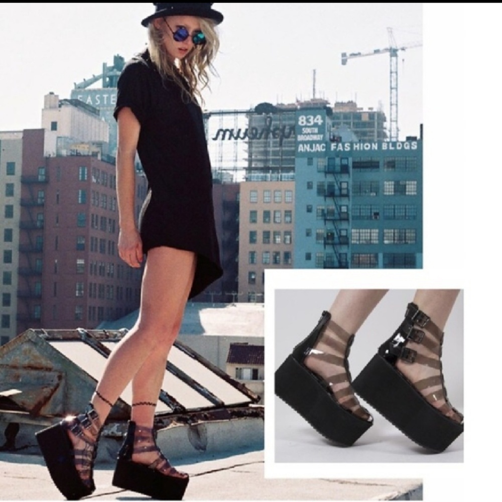 YRU Odyssey Platform Sandals 10